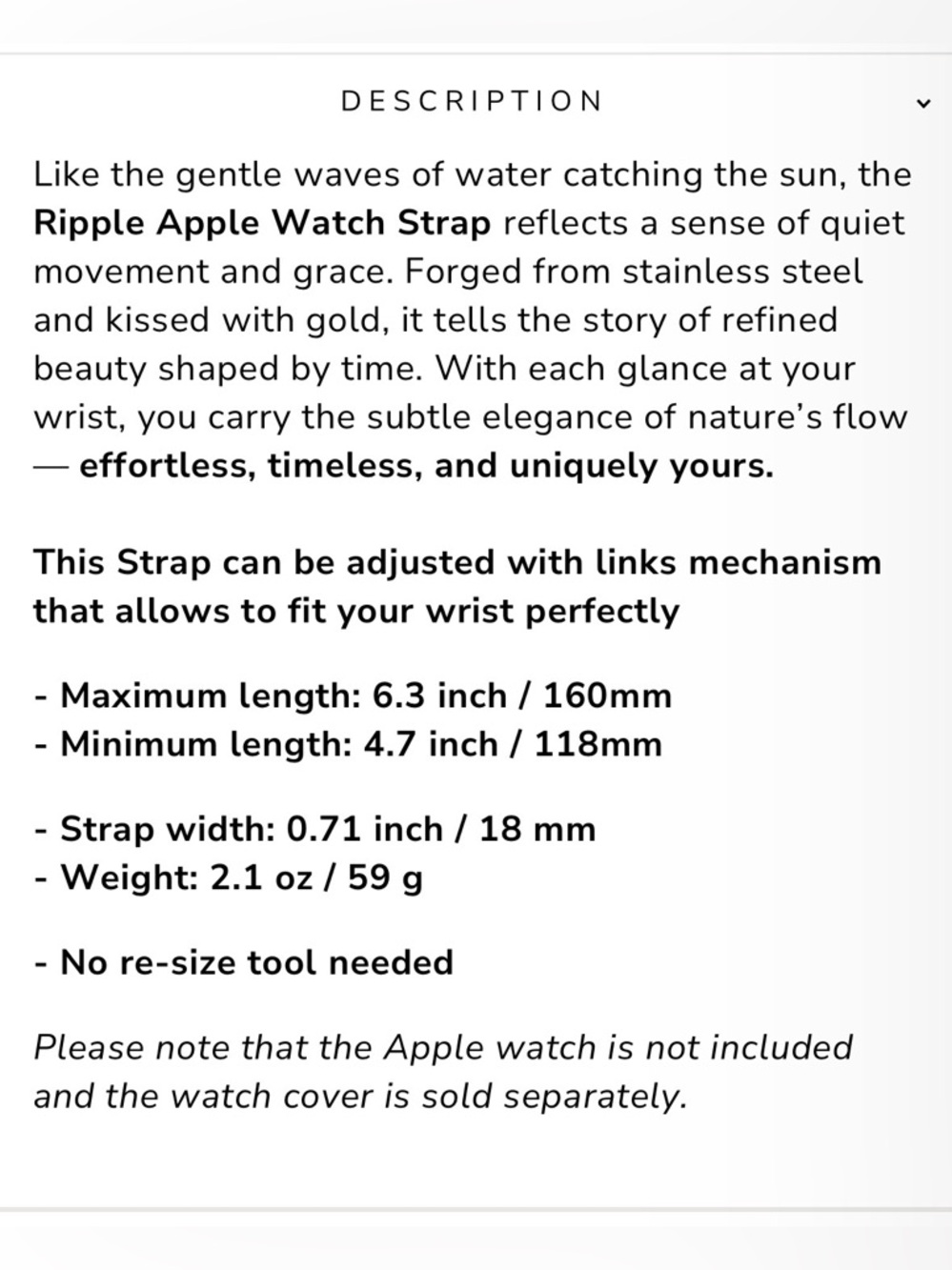 My pretty strap Apple Watch Strap - Picture 6 of 9